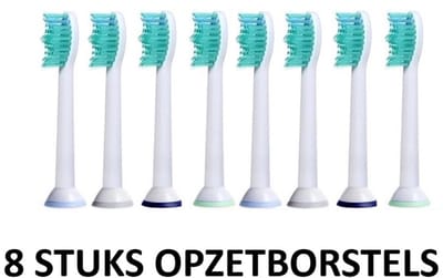 Basics - Universele Opzetborstels - Geschikt voor Philips Sonicare