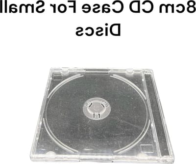 25 x transparante 8 cm CD-hoezen voor kleine discs - Dragon Trading