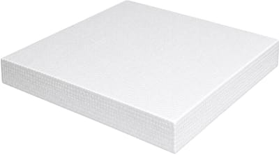 Piepschuim vormen - vierkant - 1x - 27,5 x 27,5 x 3 cm - styropor hobby / DIY vorm - basis knutselfiguren