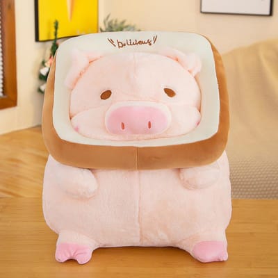 Toas Lulu Varkentje Pluche Speelgoedpop Schattig Varkentje Lui Kussen Kussen Troostende Gezelschap Pop 45cm