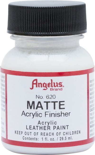 Angelus matte acrylic finisher 29.5 ml - leerverf - paint