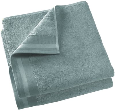 De Witte Lietaer Badhanddoek Contessa Oxyde - Set 2 stuks - 70 x 140 cm - Blauw - Katoen
