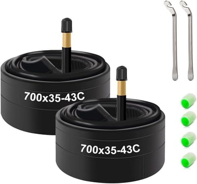Fiets Binnenband - Banden voor Racefiets - Veilig Fietsen - Verdikt Butyl Rubber - 700Cx35C/43C - N.v.t.