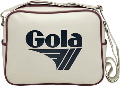 Gola schoudertas Redford Ecru / Navy / Burgundy beige rood