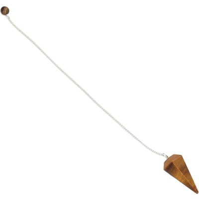 Zeshoekige Puntige Stenen Hanger Kettingen Goede Textuur Halfedelsteen Kegelvormige Stenen Hanger voor white