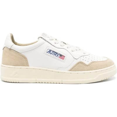 Sneakers Autry Baskets Medalist Low cuir de vache