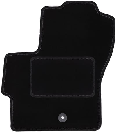 Bestuurdersmat zwart voor: Mazda 3 I BK hatchback (2003-2009)