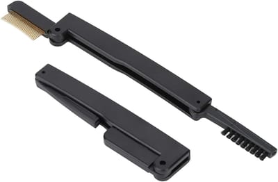 Wimper En Brow Kam - Wenkbrauw Borstel - Schoonheid Verzorging - Opvouwbaar Dubbelzijdig - 13.5 cm Lengte