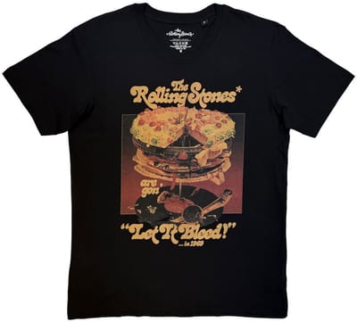 The Rolling Stones - Let It Bleed Heren Tshirt - S - Zwart