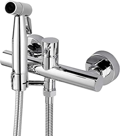 Bidet Muurbevestiging met Warm en Koud Water Opties