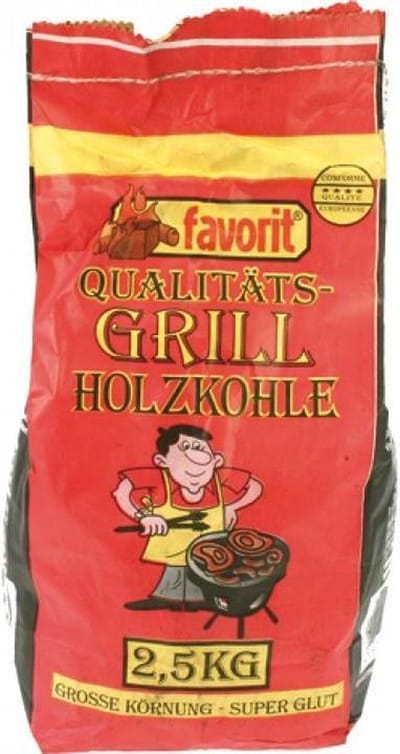 Grill / houtskool 2,5 kg grote korrel + superglans - Hot Item!