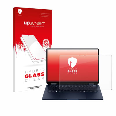 upscreen - Screenprotector voor HP OmniBook Ultra Flip 14-fh - Folie Beschermfolie Beschermglas transparant