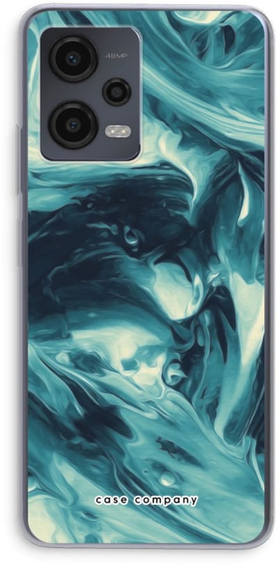 Case Company® - Hoesje geschikt voor Xiaomi Redmi Note 12 hoesje - Dreaming About Whales - Soft Cover Telefoonhoesje - Bescherming aan alle Kanten en Schermrand