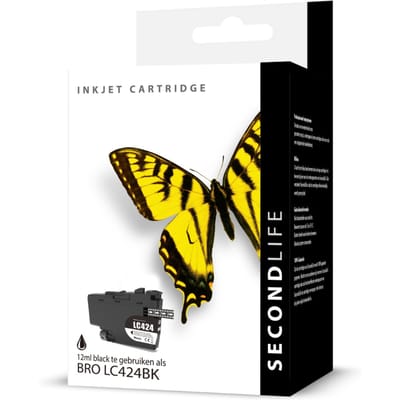 SecondLife - Brother LC 424 Black