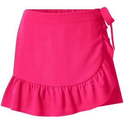 ESMARA Dames broekrok met crêpe-structuur (Roze, XS (32/34))