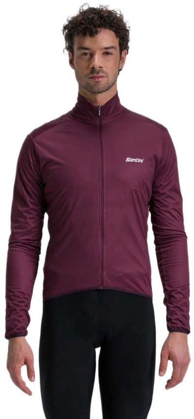 Santini Packable Windbreaker Jas Paars S Man,Vrouw