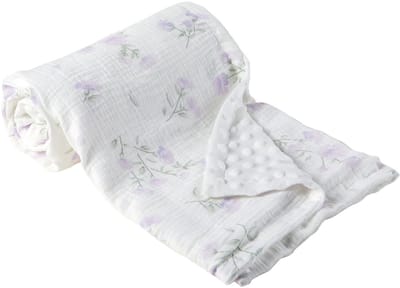 Babydeken - Puur katoenen babydeken - Pasgeboren - Zachte kinderkruipdeken - Peuter katoenen gaas slaapdeken - Unisex - 120 x 100 cm - Stijl K