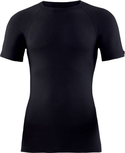 BlackSpade Unisex Shirt Korte Mouw Zwart-M