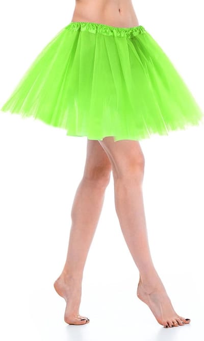 Elegante Tulle Rok voor Vrouwen en Tieners - Drie Laags Tutu Rok voor Feestelijke Kleding en Dansactiviteiten
