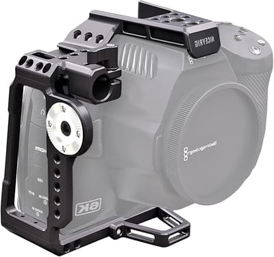 Camera Half Cage Kit voor BMPCC 6K Pro - Stevige Behuizing, Stabiliteit en Accessoires voor Videoproductie