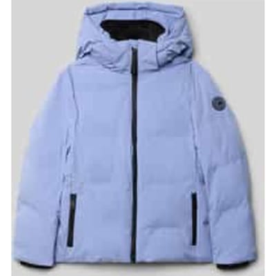 Regular fit gewatteerd jack met capuchon, model 'MUYLA'
