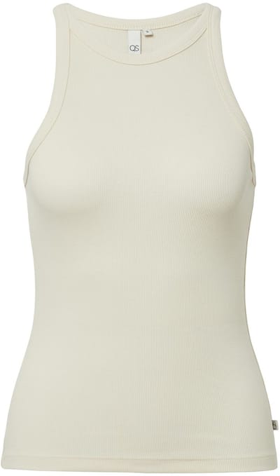 Q/S designed by - Dames t-shirt - Maat XL - Vrouwen - Geel - katoen