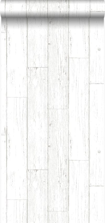 Origin Wallcoverings behang sloophout planken ivoor wit - 347551 - 53 cm x 10,05 m