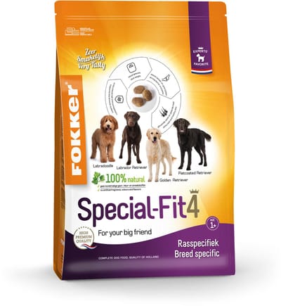 Fokker Dog Special-Fit 4 - Hondenvoer - 2.5 kg