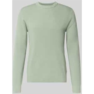 Relaxed fit Gebreide pullover met ronde hals