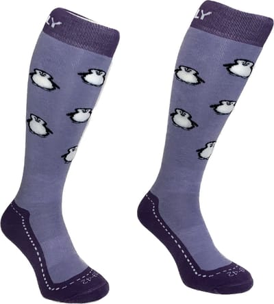 Hingly Skisokken Pinguin Ski Lila 35-38