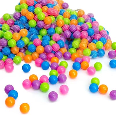 600 Baby ballenbak ballen - 5.5cm ballenbad speelballen voor kinderen vanaf 0 jaar Pastel