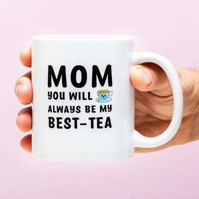 Mok Mom You Will Always Be My Best Tea van Ditverzinjeniet.nl