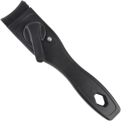 Universele Pannenhandgreep - Afneembare Steel - Veilig Koken - Snelontgrendelingsklem - 19x4 cm - Zwart