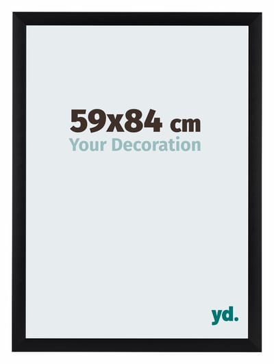 Your Decoration - Fotolijst 59x84 cm - Aluminium - Zwart Geborsteld - Tucson