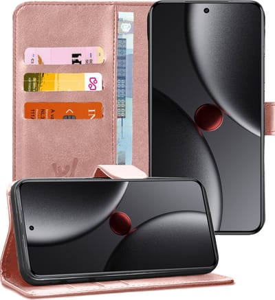 Hoesje geschikt voor Xiaomi 15 Ultra - Portemonnee Book Case Rosegoud
