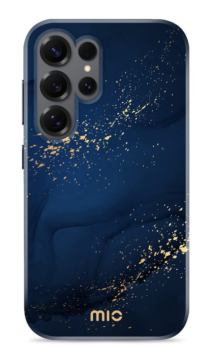 MIO by Mobilize Hoesje | Geschikt voor Samsung Galaxy S25 Ultra | Compatibel met MagSafe / Qi2 | Hard Shell Back Cover | Midnight Sparkle