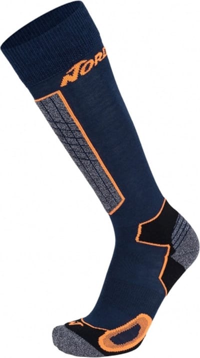 Nordica - Wintersportsokken/Skisokken - High Performance Men - 35/38 - Marineblauw/neon oranje