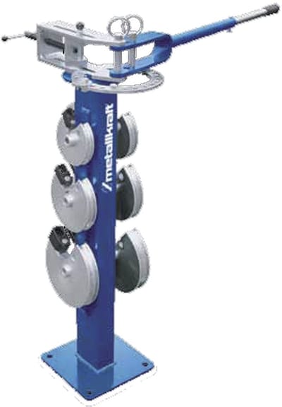 plooimachine dunwandige buizen tot dia. 25x2mm inclusief 6 buigsegmenten en onderstel Metallkraft RB30