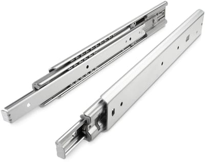 1 Paar (2 stuk) Volledig uitschuifbaar Ladegeleider KV1-80-H53-L250-SC Lengte 250 mm Draagkracht 80 kg gegalvaniseerd van SOTECH
