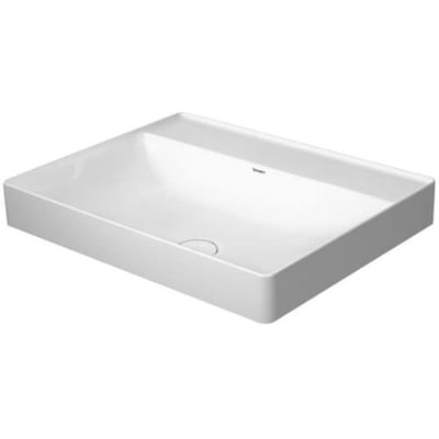 Duravit DuraSquare countertop sink without tap hole 60 x 47 cm 2354600070
