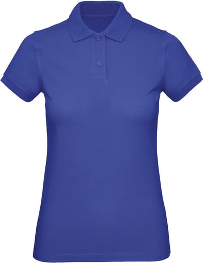B&C Ladies' organic polo shirt CGPW440 - Cobalt Blue - XXL