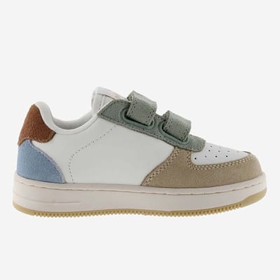 Victoria Tiempo Multicolor Suede Sneaker - Fashion Wear - Kinderen