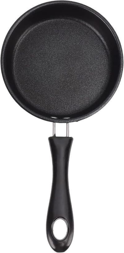 Kleine Koekenpan Anti-Aanbak 12cm voor Inductie en Alle Fornuizen