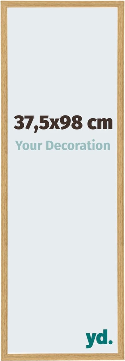 Your Decoration - Fotolijst 37,5x98 cm - Kunststof - Beuken Licht - Annecy