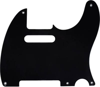 Fender 992019000 pickguard ‘52 Telecaster®, 5 screw holes, 1-ply, black (bakelite)