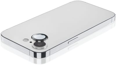 Cellularline Camera Lens Protector - Geschikt voor iPhone 16 E - 9H Gehard Glas - Transparant