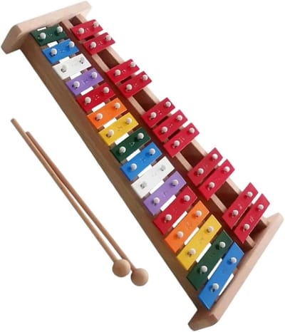 Xylofoon Met Noten - Muziek Instrument - Muziek Leren - Nauwkeurig Afgestemd - 27 Tonen - Niet Gespecificeerd