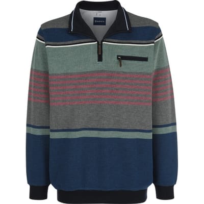 Babista herren Sweatshirt - 48/50 - groen - Plus Size