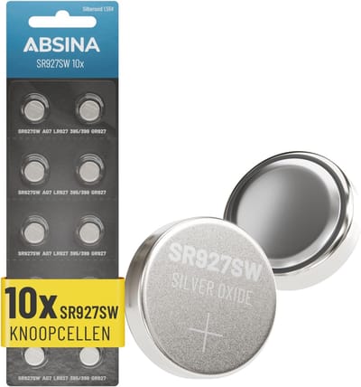 Horloge Batterij 395/399 - Knoopcel, 1,55V, Lange Houdbaarheid, Verpakking van 10 Stuks