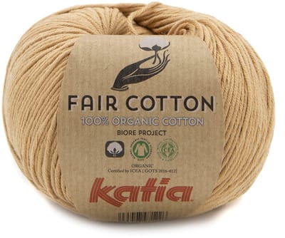 Katia Fair Cotton - 45 koperbruin - Biologisch Katoengaren